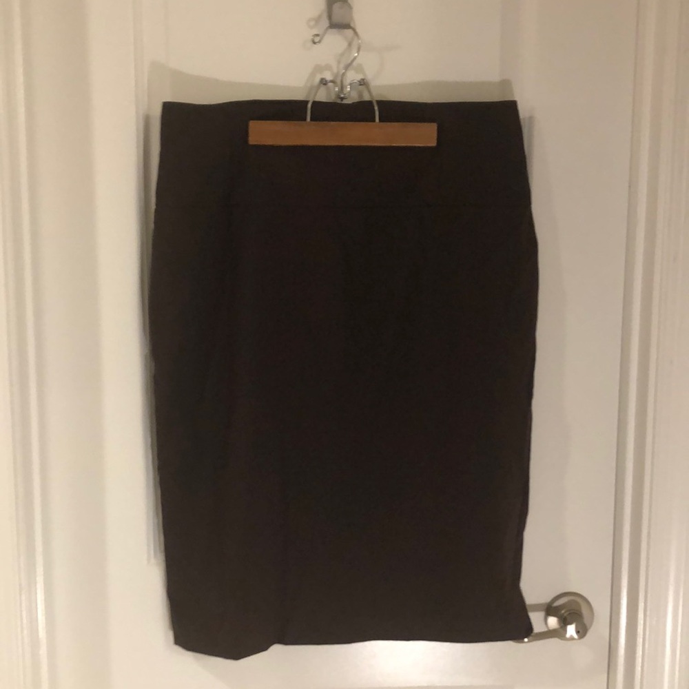 Brown dress skirt